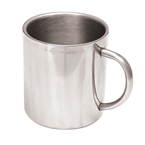 Stainless Steel Double Wall Mug Large